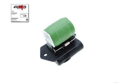 Доп.резистор, электродвигатель (вентилятор радиатора) AUTOMEGA 150114010