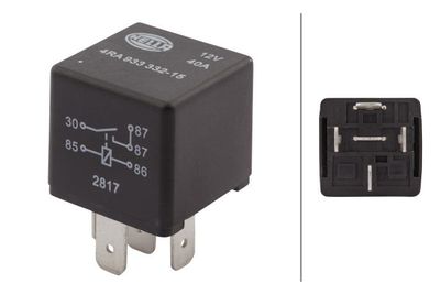 Реле, рабочий ток HELLA 4RA933332151