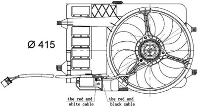 Ventilators, Motora dzesēšanas sistēma MAHLE CFF 30 000S