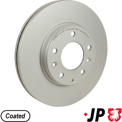 Тормозной диск JP GROUP 3863101200