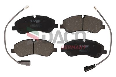Bremžu uzliku kompl., Disku bremzes DACO 321017