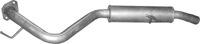 Глушитель выхлопных газов конечный POLMO 17.641