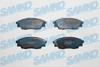 Комплект тормозных колодок, дисковый тормоз SAMKO 5SP049