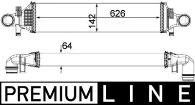 Интеркулер MAHLE CI 479 000P