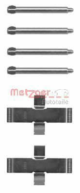Комплектующие, колодки дискового тормоза METZGER 109-1037