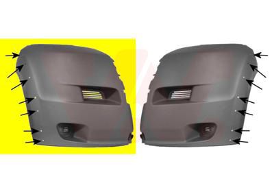 Bampers VAN WEZEL 0983564