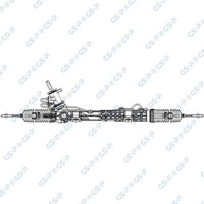 Stūres mehānisms GSP SR901382