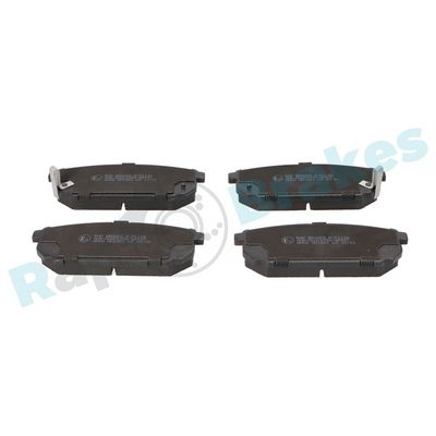Bremžu uzliku kompl., Disku bremzes RAP BRAKES R-P1139