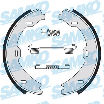 Bremžu loku kompl., Stāvbremze SAMKO 88880