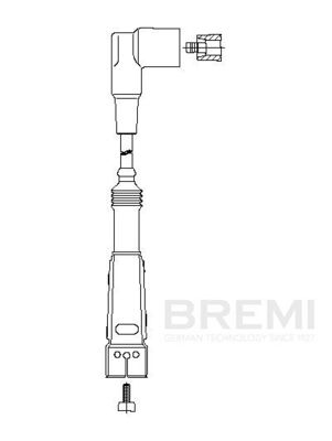 Провод зажигания BREMI 157/90