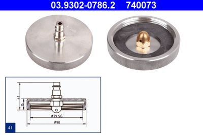 Штуцер для удаления воздуха ATE 03.9302-0786.2