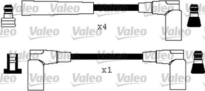 Augstsprieguma vadu komplekts VALEO 346390