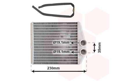 Siltummainis, Salona apsilde VAN WEZEL 37006355