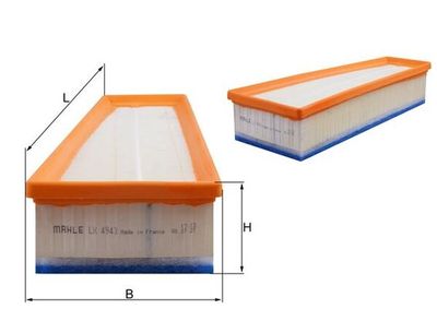 Воздушный фильтр KNECHT LX 4943