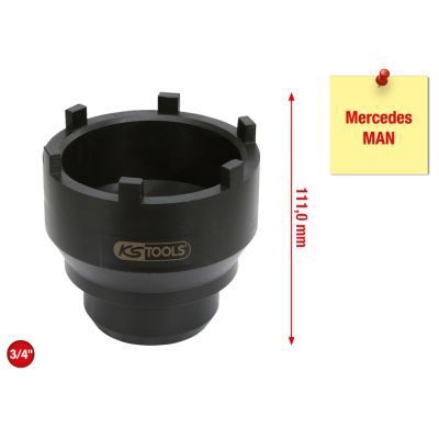 Iegriezumuzgriežņa atslēga KS TOOLS 450.0168
