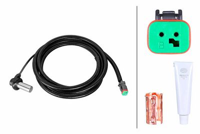 Датчик, частота вращения колеса HELLA 6PU 230 052-261