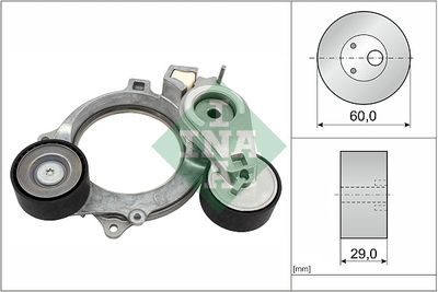 Siksnas spriegotājs, Ķīļsiksna Schaeffler INA 534 0935 10
