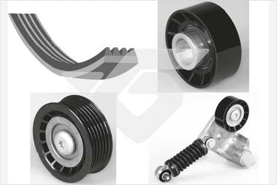 Ķīļrievu siksnu komplekts HUTCHINSON KHV 178