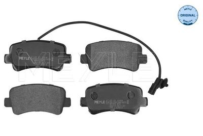 Bremžu uzliku kompl., Disku bremzes MEYLE 025 251 1218/W