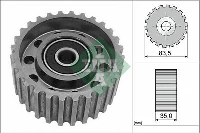 Parazīt-/Vadrullītis, Zobsiksna Schaeffler INA 532 0098 20