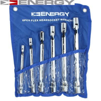 ENERGY NE00163 Divpusējā uzgriežņu atslēga ar