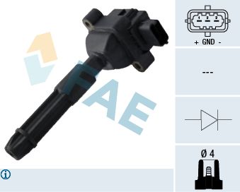 Aizdedzes spole FAE 80324