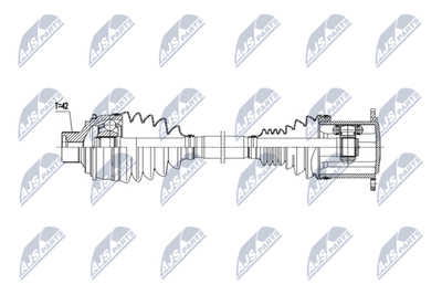 Приводной вал NTY NPW-AU-073