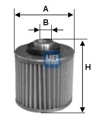 Масляный фильтр UFI 25.514.00