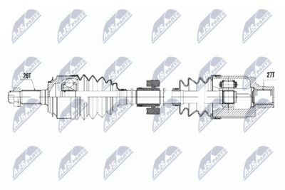 Приводной вал NTY NPW-HD-047