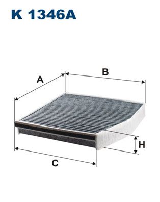 Filtrs, Salona telpas gaiss FILTRON K 1346A