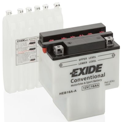 Startera akumulatoru baterija EXIDE HEB16A-A