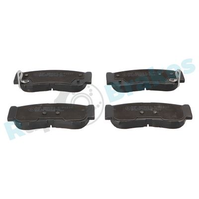 Bremžu uzliku kompl., Disku bremzes RAP BRAKES R-P1210
