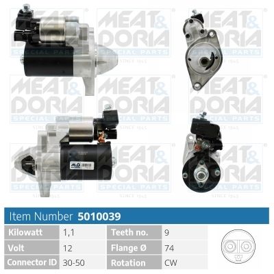 Стартер MEAT & DORIA 5010039