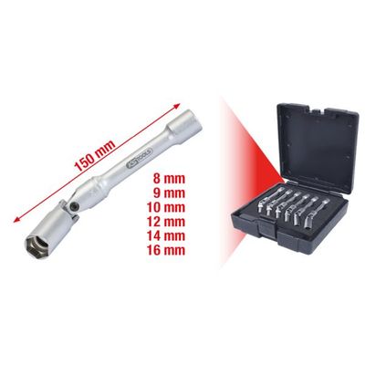 Muciņatslēgu komplekts, Kvēlsvece KS TOOLS 500.7320