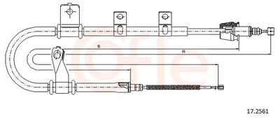 Trose, Stāvbremžu sistēma COFLE 92.17.2561