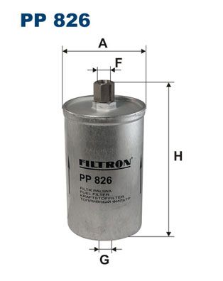 Топливный фильтр FILTRON PP 826