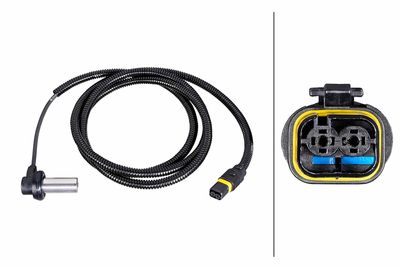 Датчик, частота вращения колеса HELLA 6PU 230 052-041