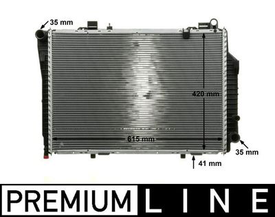Radiators, Motora dzesēšanas sistēma MAHLE CR 249 000P