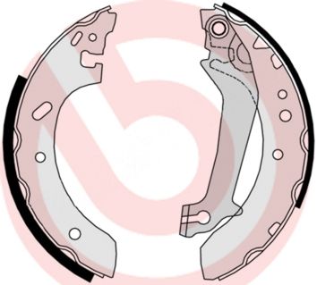 Комплект тормозных колодок BREMBO S 24 526