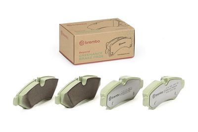 Bremžu uzliku kompl., Disku bremzes BREMBO P 50 155G