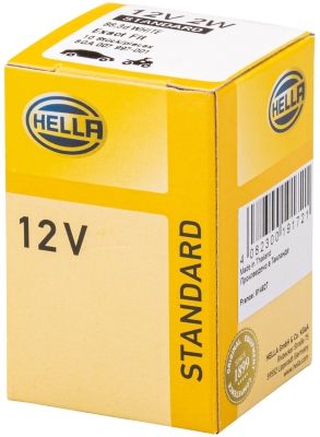HELLA 8GA007997001 Kvēlspuldze, Instrumentu paneļa apgaismojums