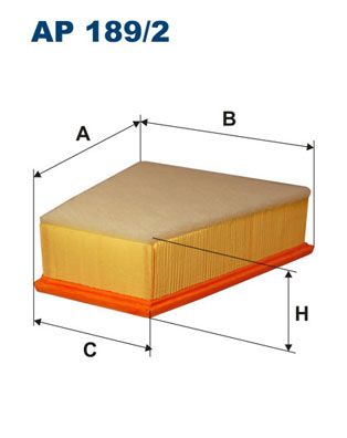 Воздушный фильтр FILTRON AP 189/2