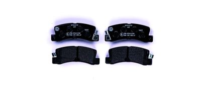 Bremžu uzliku kompl., Disku bremzes HELLA 8DB 355 005-691