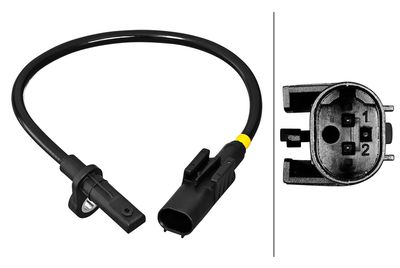 Датчик, частота вращения колеса HELLA 6PU 358 217-161