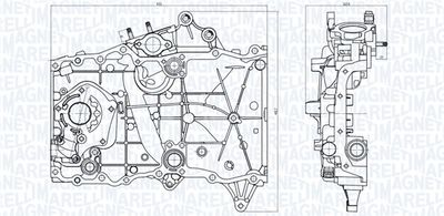 Масляный насос MAGNETI MARELLI 351516000120