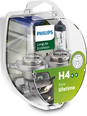 Лампа накаливания, фара дальнего света PHILIPS 12342LLECOS2