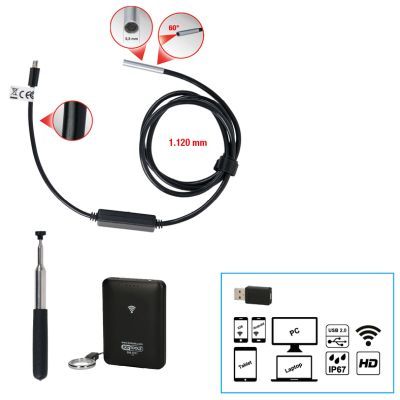Videoendoskopa komplekts KS TOOLS 550.7540