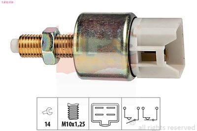 Выключатель фонаря сигнала торможения EPS 1.810.119
