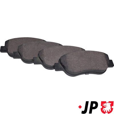 Bremžu uzliku kompl., Disku bremzes JP GROUP 1563604210
