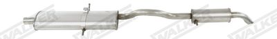 Глушитель выхлопных газов конечный WALKER 22453